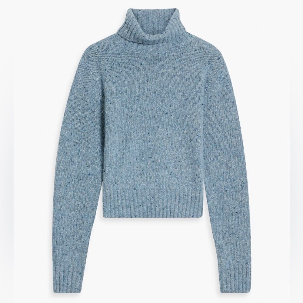 RE/DONE Blue 60s Slim Turtleneck - Picture 6 of 8